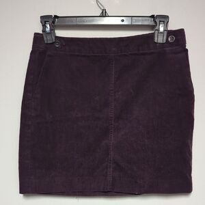 Banana Republic Purple Mini Skirt for Work